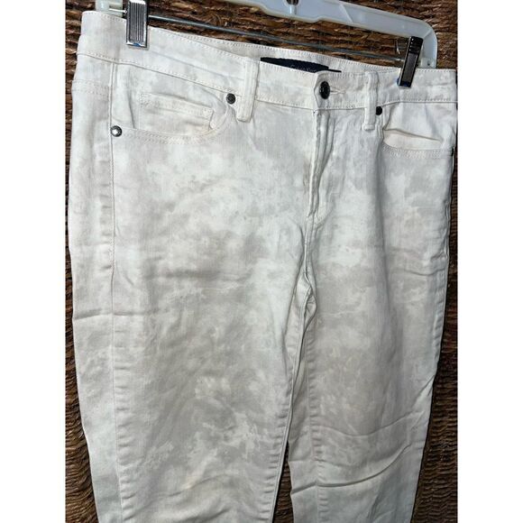 VTG Calvin Klein Jeans Women's Ultimate Skinny Jeans Grey Camo Design Size 29/8 - Picture 10 of 14